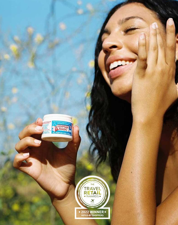 Finalist - Egyptian Magic<br> <span>
Best Beauty Product
Travel Retail Award 2022</span>