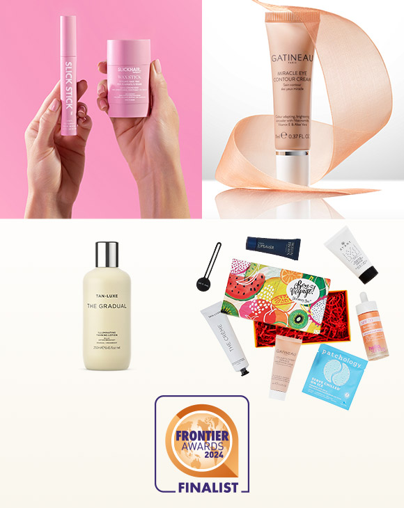 Finalists - Star Beauty Product of the Year 2024<br>
<span>Slick Hair The Perfect Pair, Gatineau Miracle Eye, Tan Luxe The Gradual, Jet 2 Bon Voyage Discovery Box 2024</span>