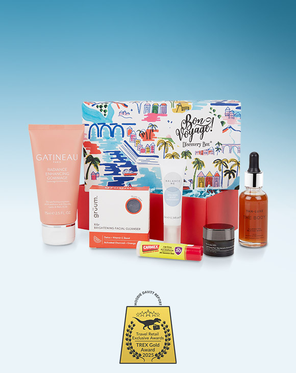 Gold - Bon Voyage Discovery Box – Jet2 Exclusive 2024 – On the Mark Beauty<br>
<span>TREX Cosmetics and Beauty category</span>